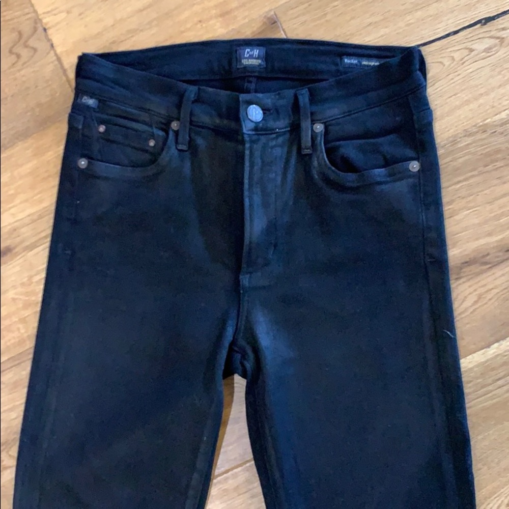 Citizens of Humanity coated rocket pant